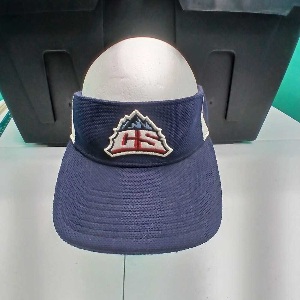 Sky Sox Visor OSFA Navy Blue MiLB Colorado Springs Gorpcore Sporty